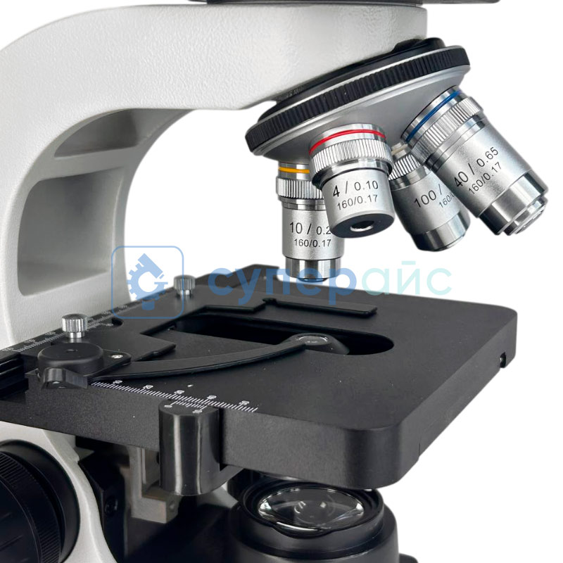 Научно-исследовательский микроскоп JNOEC BM1000 с тринокулярной камерой фото 6