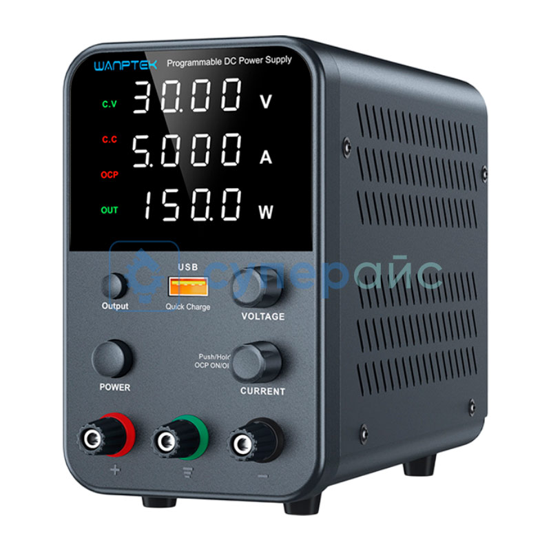 Программируемый блок питания Wanptek WPS3010H (30В, 10А, 300Вт) фото 3