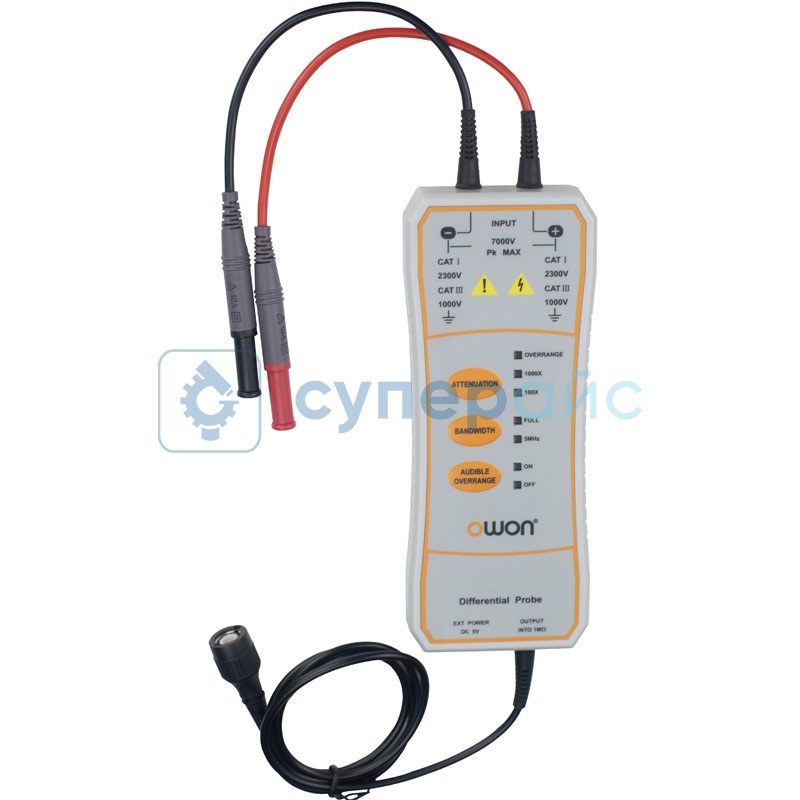 Высоковольтный дифференциальный пробник Owon OD6007 фото 1