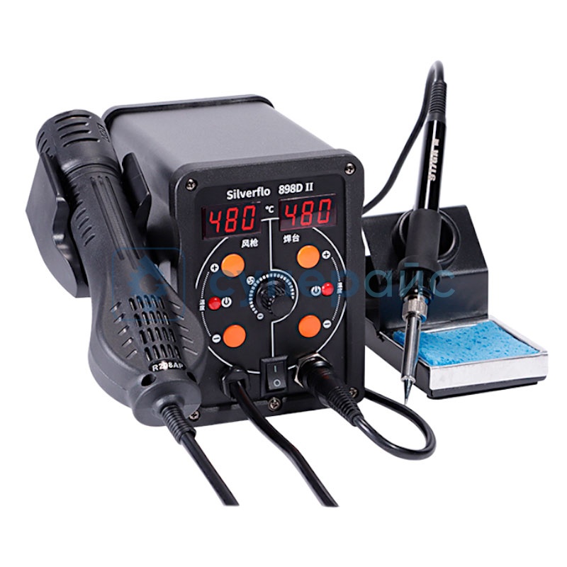 Термовоздушная паяльная станция Silverflo 898D II фото 1