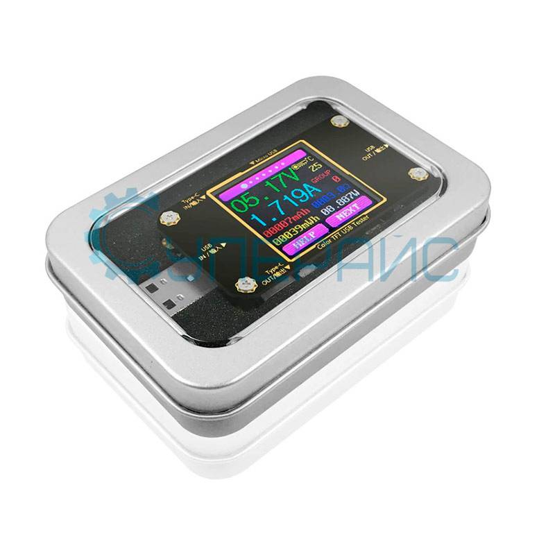 USB тестер емкости аккумуляторов JUWEI ATORCH A3