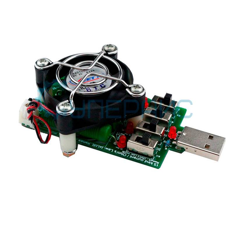 USB нагрузка с вентилятором JUWEI GLDZ 4 Fan