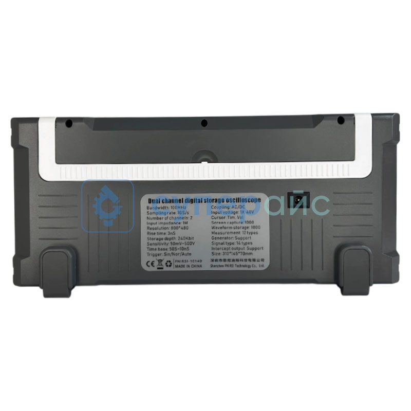 Двухканальный осциллограф FNIRSI 1014D Plus фото 8