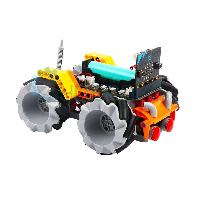 Робот Keywish BBC micro:bit на меканум-колесах
