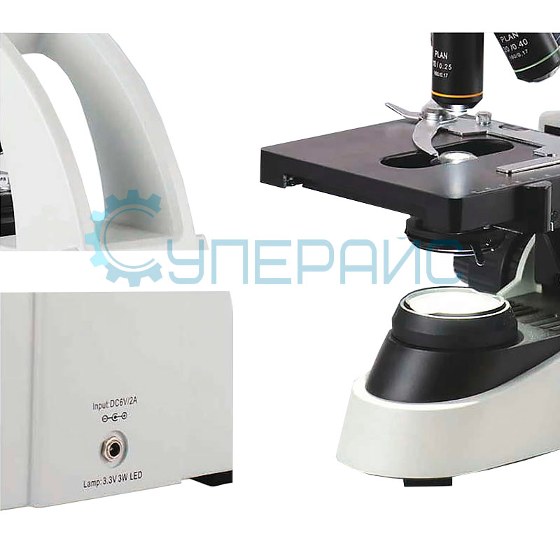 Биологический микроскоп Opto-Edu A12.0909-A с монокулярной насадкой