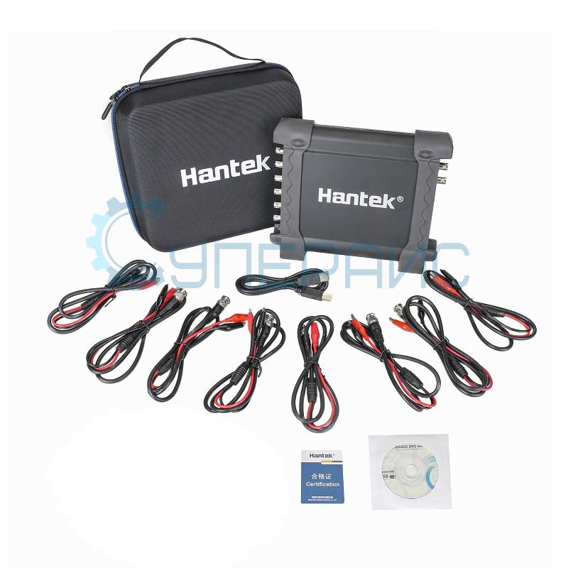 Цифровая USB приставка: осциллограф, генератор сигнала Hantek DSO - 1008A