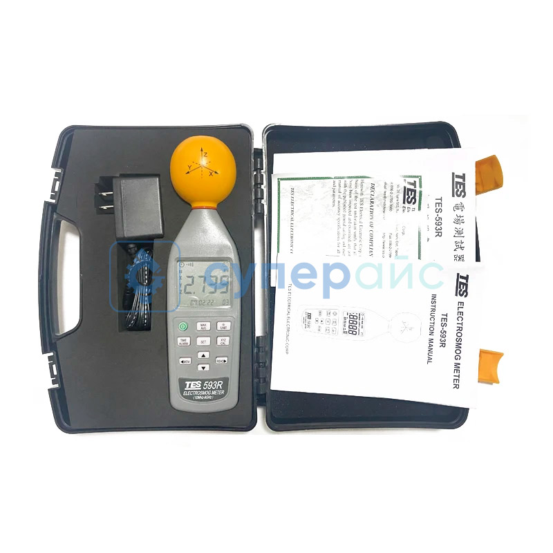 Детектор электромагнитного фона TES-593R фото 4