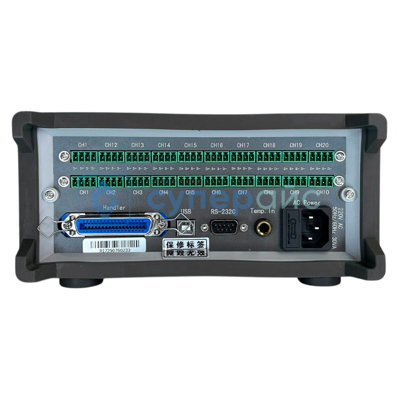 Многоканальный сканирующий тестер сопротивления Tronovo TR2517-20 фото 3