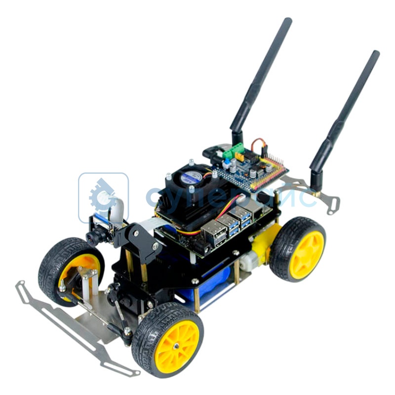 Робот с камерой Xiao-r Donkeycar XR-F2 с микрокомпьютером Jetson Nano (конструктор) фото 1