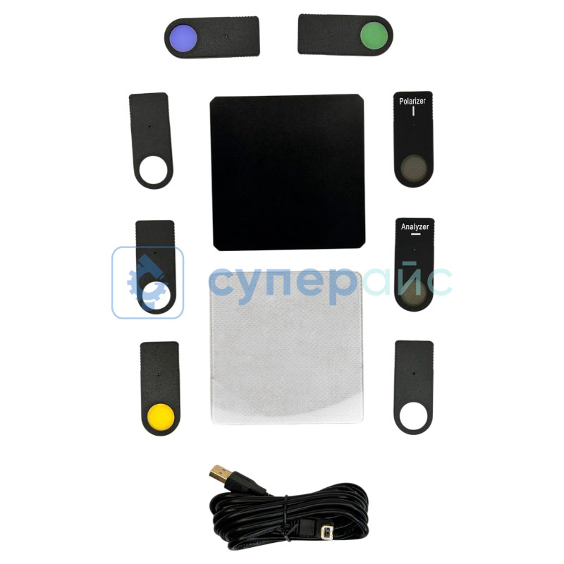 Цифровой металлографический микроскоп AmScope ME580TC-PZ-2L-10M фото 16