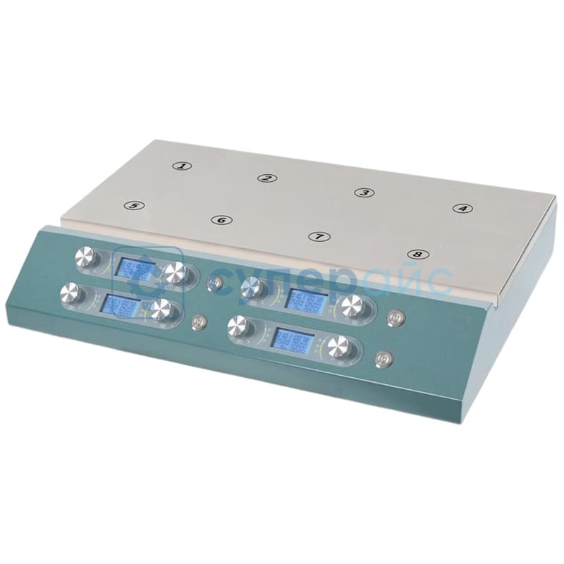 Многоканальная магнитная мешалка RERA SRY-D8 фото 1