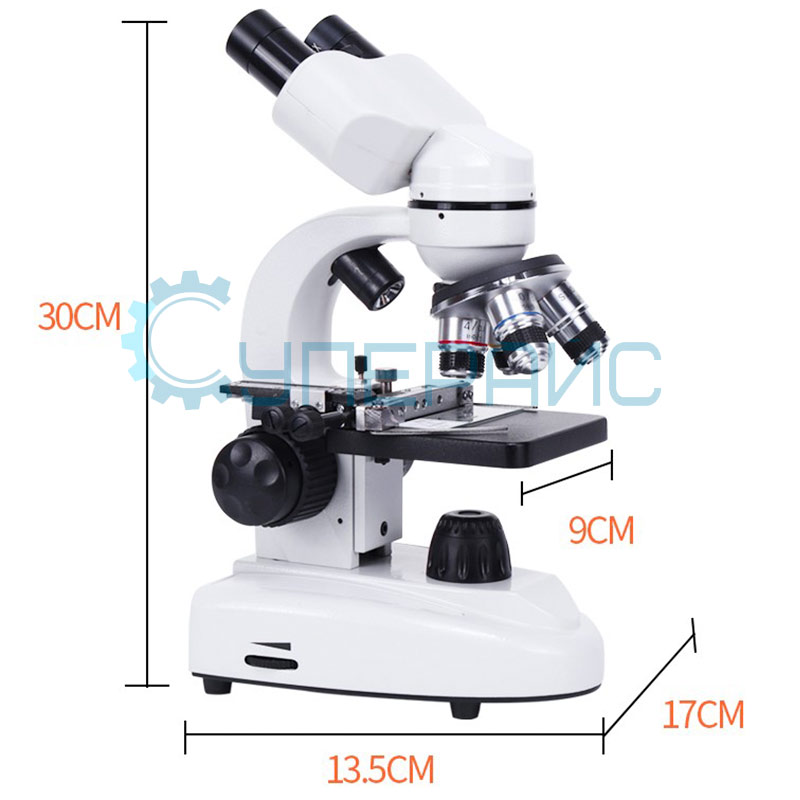 Микроскоп Damingzhi (3000х) c видеоокуляром 1 Мп