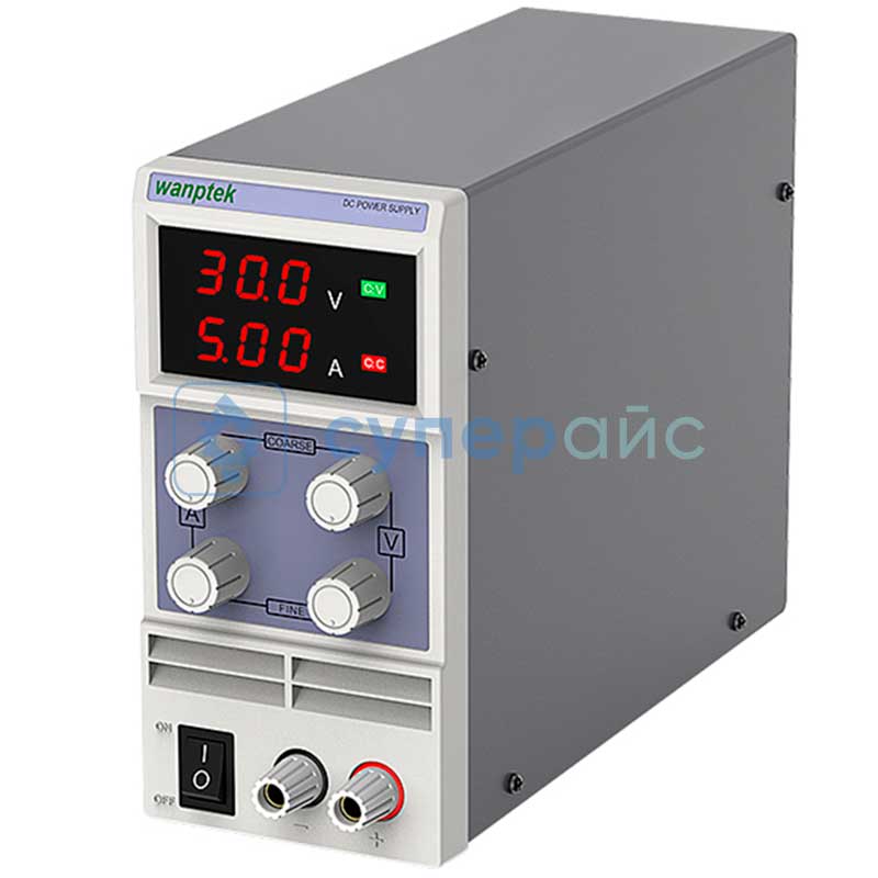 Мини импульсный источник питания Wanptek KPS305D (30В, 5А) фото 3