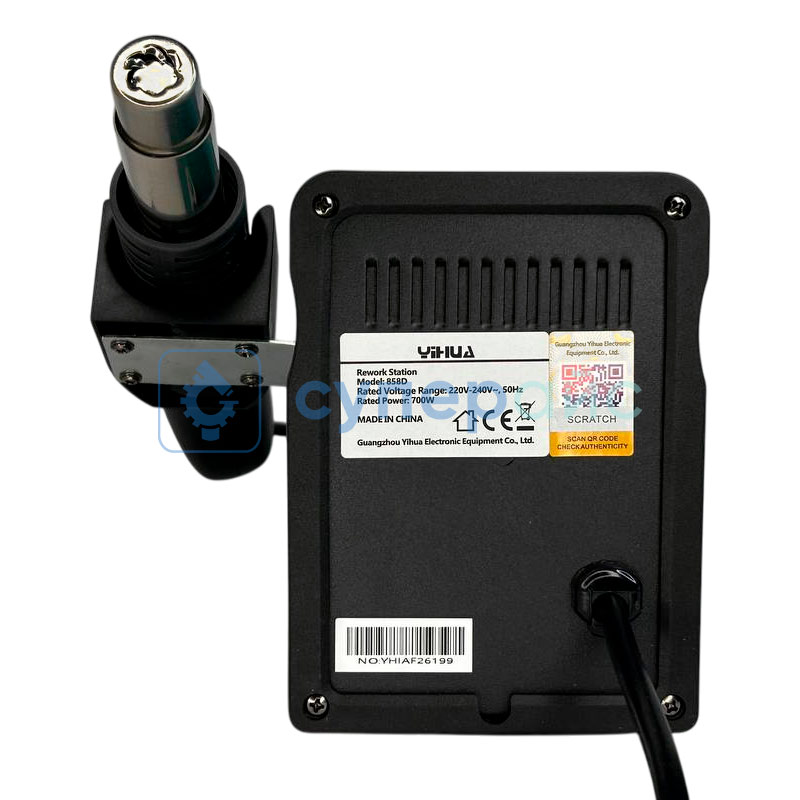 Термовоздушная паяльная станция YIHUA-858D фото 5