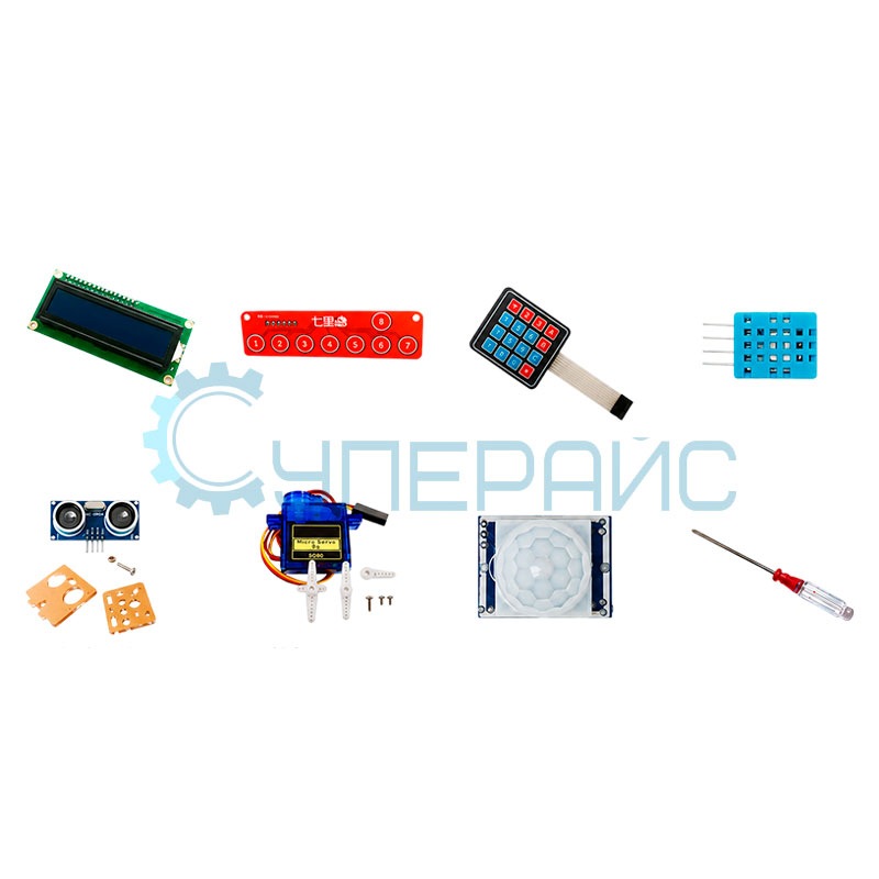 Набор UNO R3 Starter Kit с Bluetooth ZS-040, 16 уроками Scratch и Arduino-совместимым контроллером фото 7