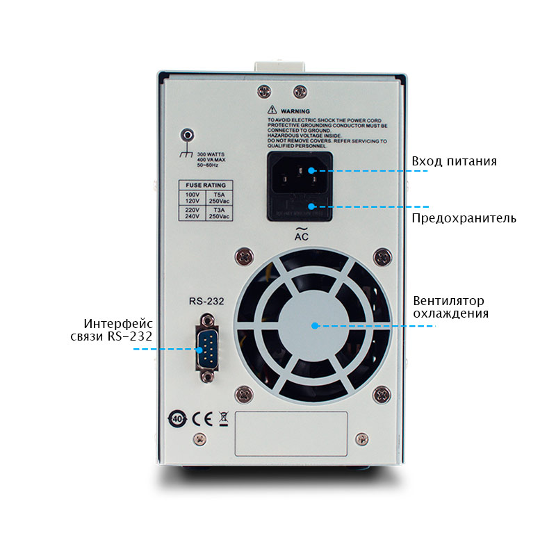 Линейный источник питания OWON P4305 фото 7
