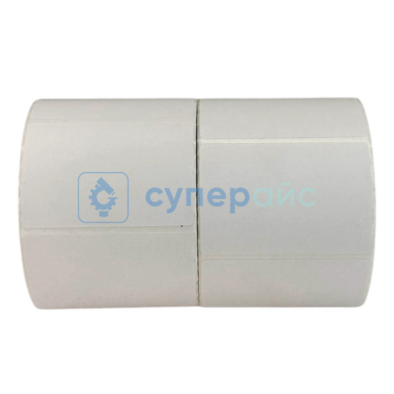 Термоэтикетки 58x40 мм, 2 рулона, ЭКО, 700 этикеток, без печати, со втулкой фото 4