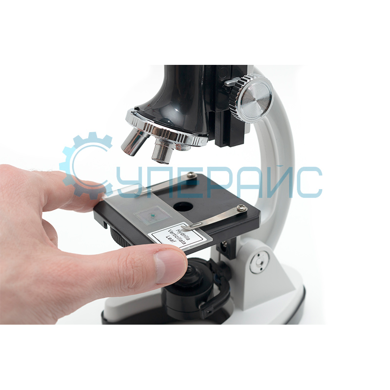 Микроскоп Supereyes MyLab M10 100x-1200x с набором для опытов и микропрепаратами, без кейса