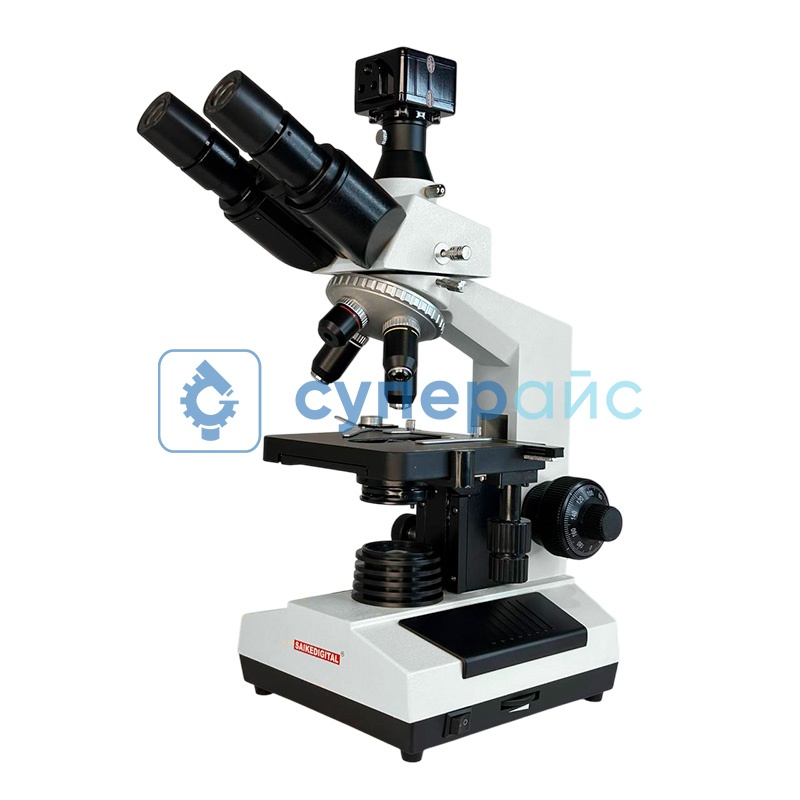 Тринокулярный цифровой микроскоп Saike Digital SK2009U-500W фото 1