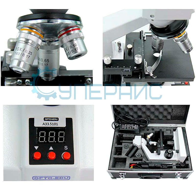 Микроскоп Opto-Edu A11.5101 с термостабилизированным столиком