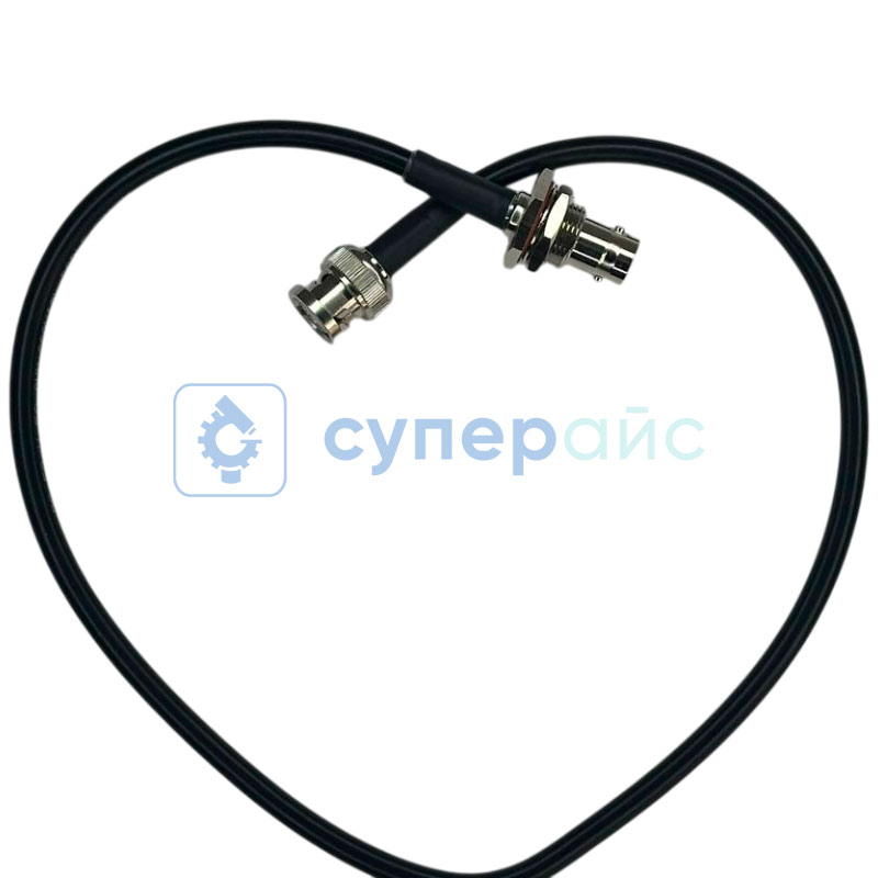 Коаксиальный кабель RG58 BNC Male - BNC Female (0,5 м) фото 4