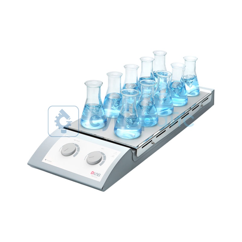 10-канальная магнитная мешалка DLAB MS-M-S10 фото 1