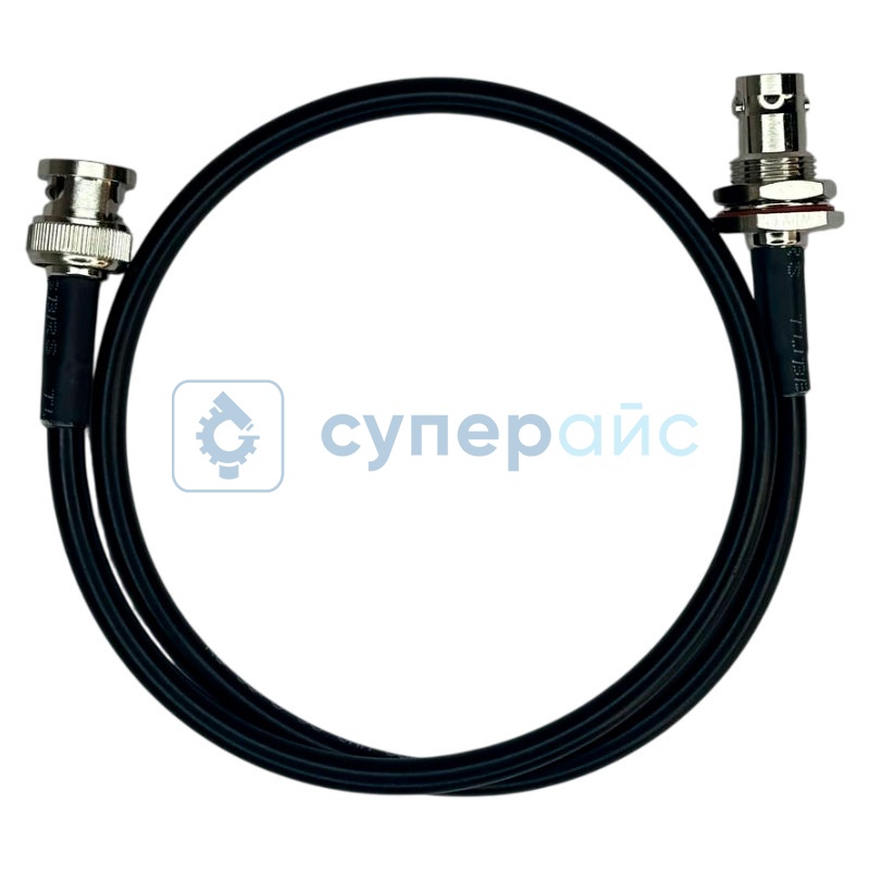 Коаксиальный кабель RG58 BNC Male - BNC Female (0,5 м) фото 1