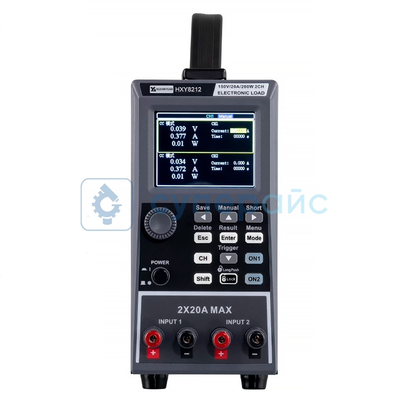 Двухканальный тестер нагрузки Huaxinyuan HXY8212 фото 1
