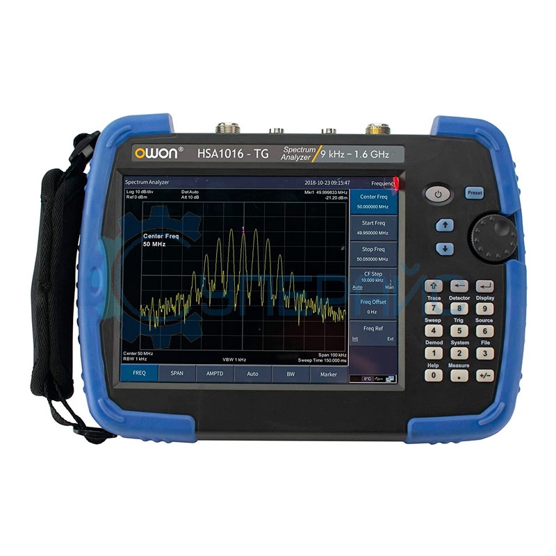 Портативный анализатор спектра OWON HSA1016-TG с трекинг-генератором