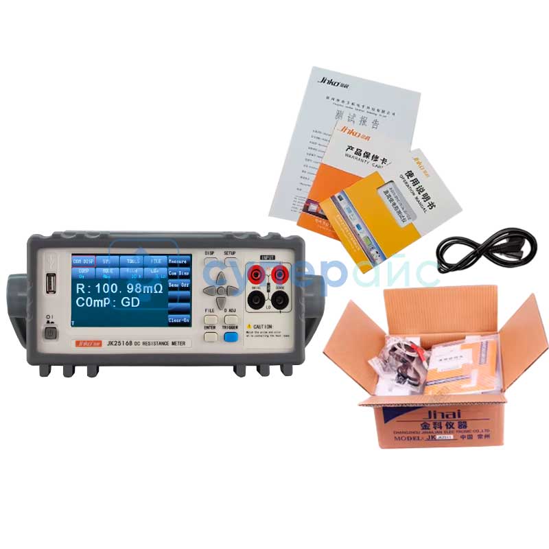 Микроомметр Jinko JK2516B фото 5