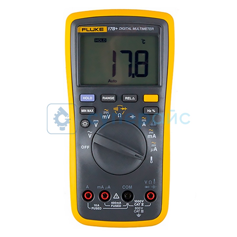 Мультиметр портативный Fluke F17B+ фото 1