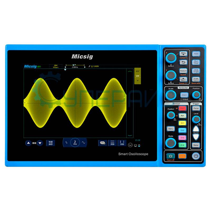 Двухканальный планшетный осциллограф Micsig STO1152C Plus