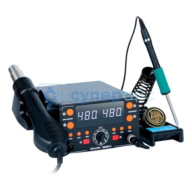 Термовоздушная паяльная станция Silverflo 902D IV фото 2