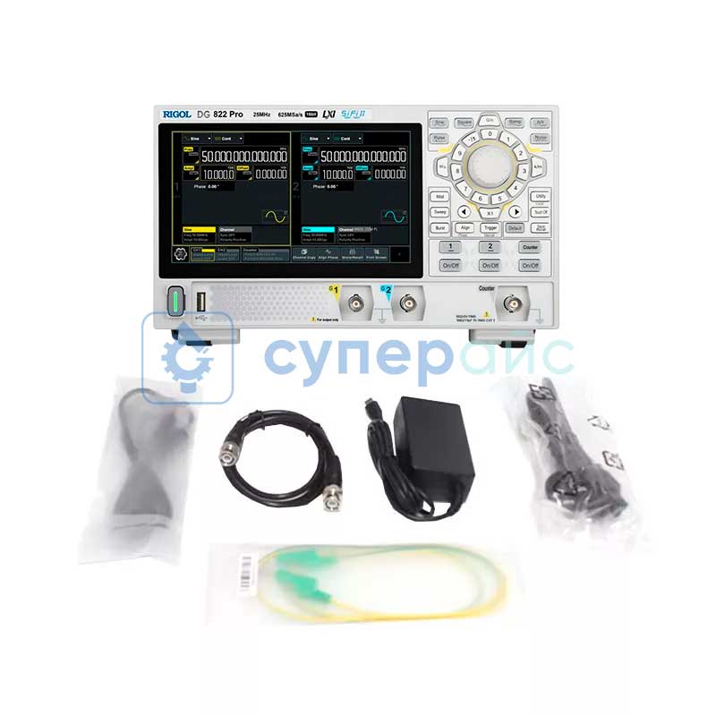 Двухканальный генератор сигналов RIGOL DG822 Pro фото 3
