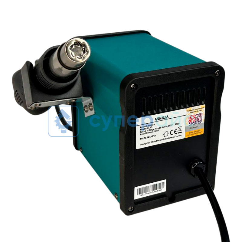 Термовоздушная паяльная станция YIHUA-858D фото 6