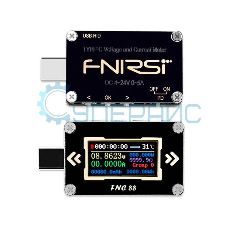 USB измеритель напряжения FNIRSI FNC88