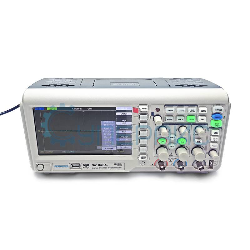 Цифровой осциллограф Atten (Gratten) GA1102CAL (2 канала х 100 МГц)
