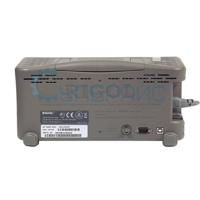 Цифровой осциллограф RIGOL DS1102E (2 канала х 100 МГц)