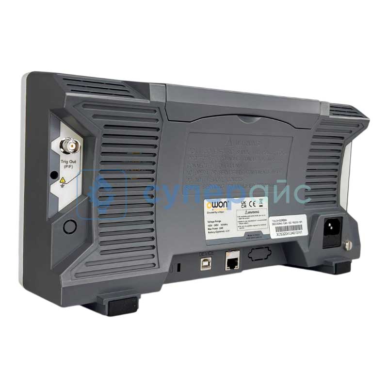 Четырехканальный осциллограф OWON XDS3204E (4 канала, 200 МГц) фото 4