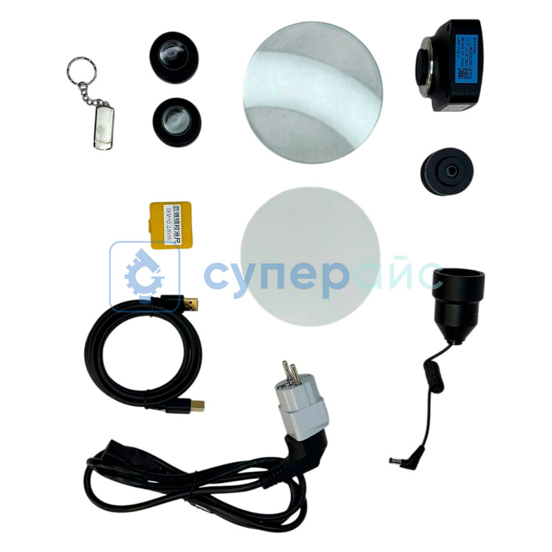 Стереомикроскоп тринокулярный BETICAL XTL-8050T-E1200 с камерой 12 Мп фото 4