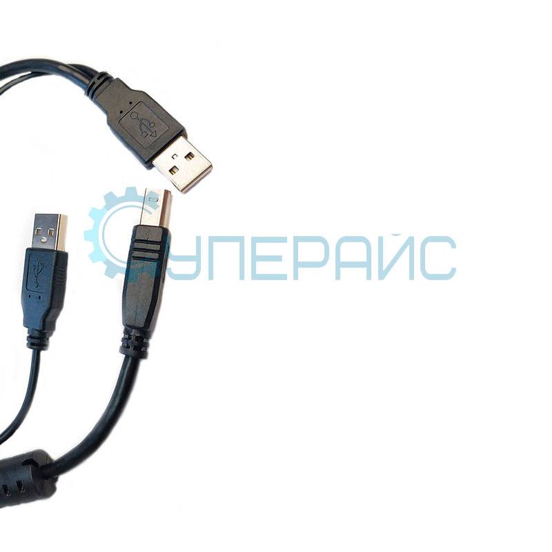 Кабель LOTO USB Type B - USB Type A x2 с дополнительным питанием