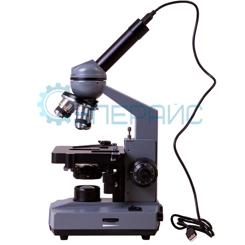 Микроскоп цифровой Levenhuk D320L BASE, 3 Мп, монокулярный