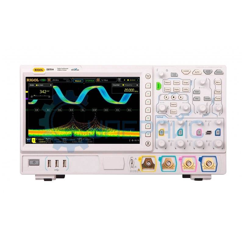 Цифровой осциллограф Rigol DS7014 (4 канала, 100 МГц)