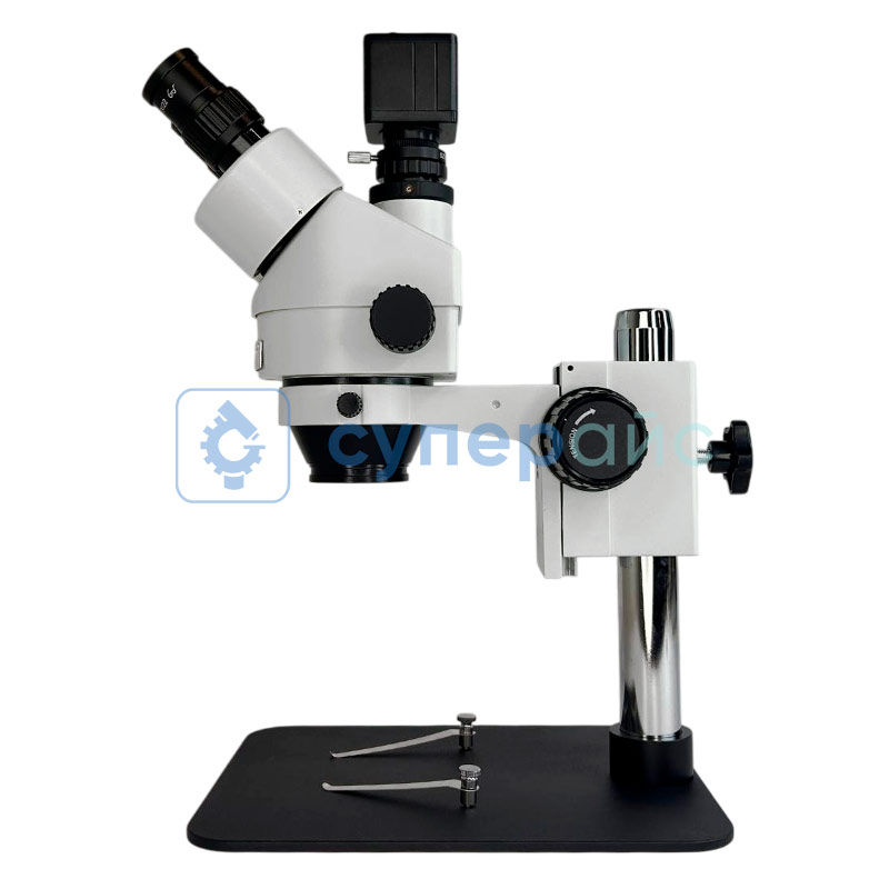 Тринокулярный микроскоп Crystallite ST-7045 с камерой VGA фото 2