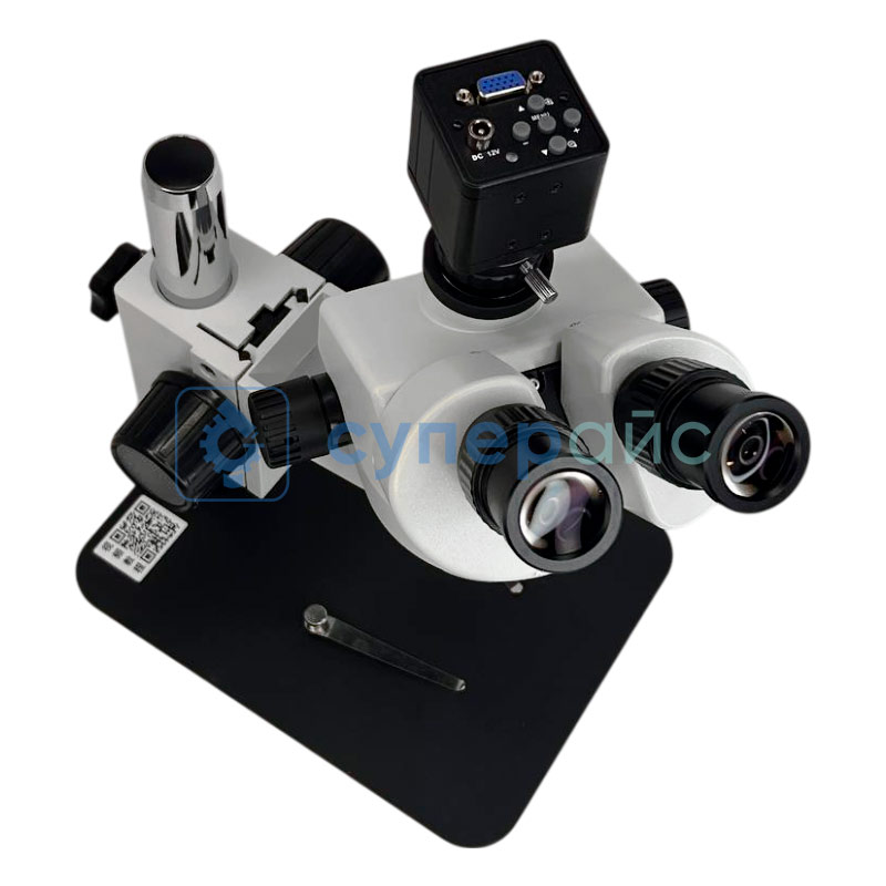 Тринокулярный микроскоп Crystallite ST-7045 с камерой VGA фото 5