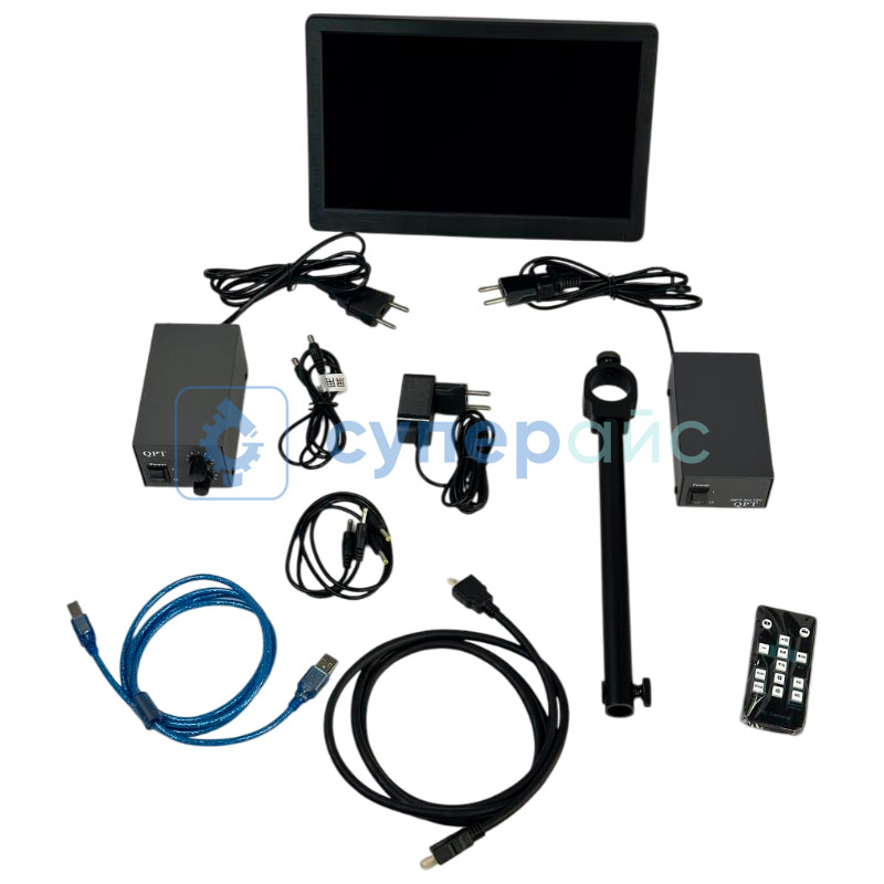 Промышленный микроскоп Saike Digital SK2700HDMI-T2H5 с дисплеем фото 4