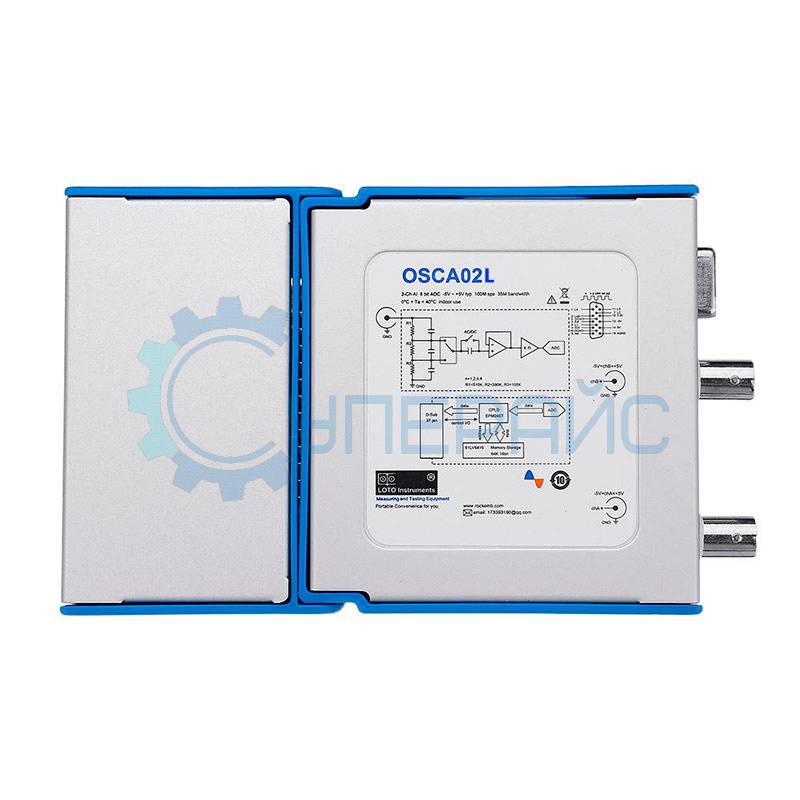 USB осциллограф LOTO OSCA02L с опцией встроенного логического анализатора