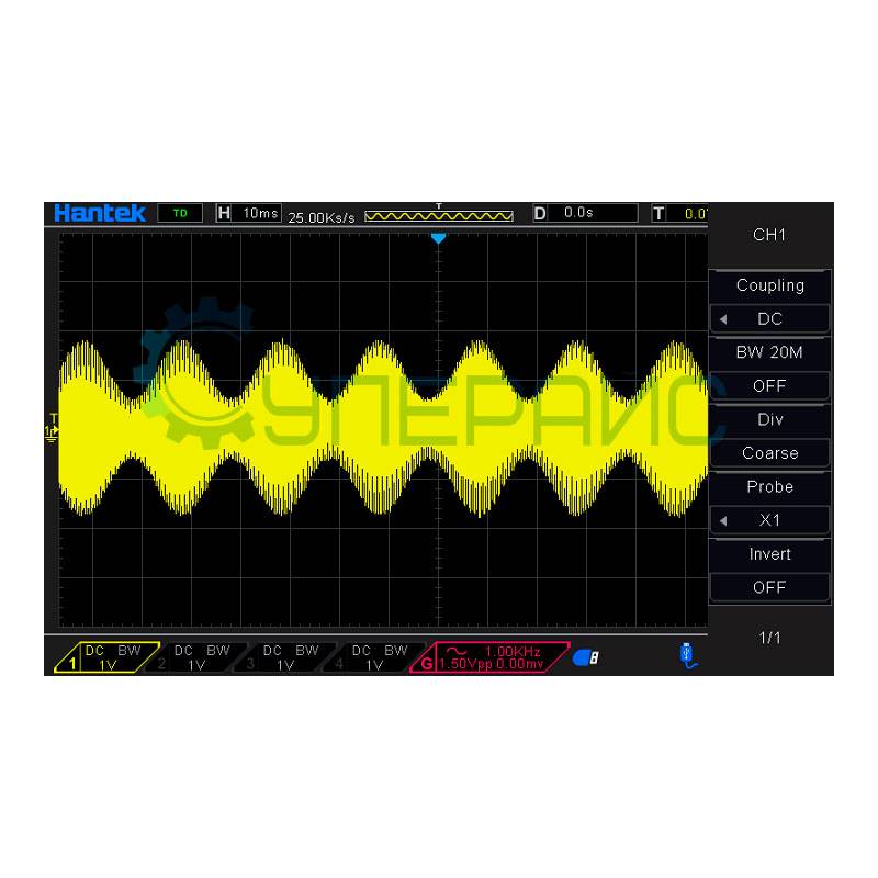 Цифровой осциллограф Hantek DSO4204B (4 канала, 200 МГц)