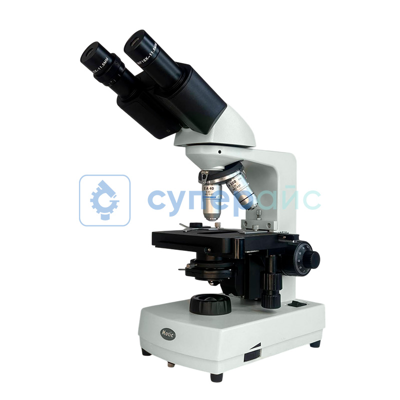 Бинокулярный биологический микроскоп Motic Eco-Bino-LED Plan фото 2