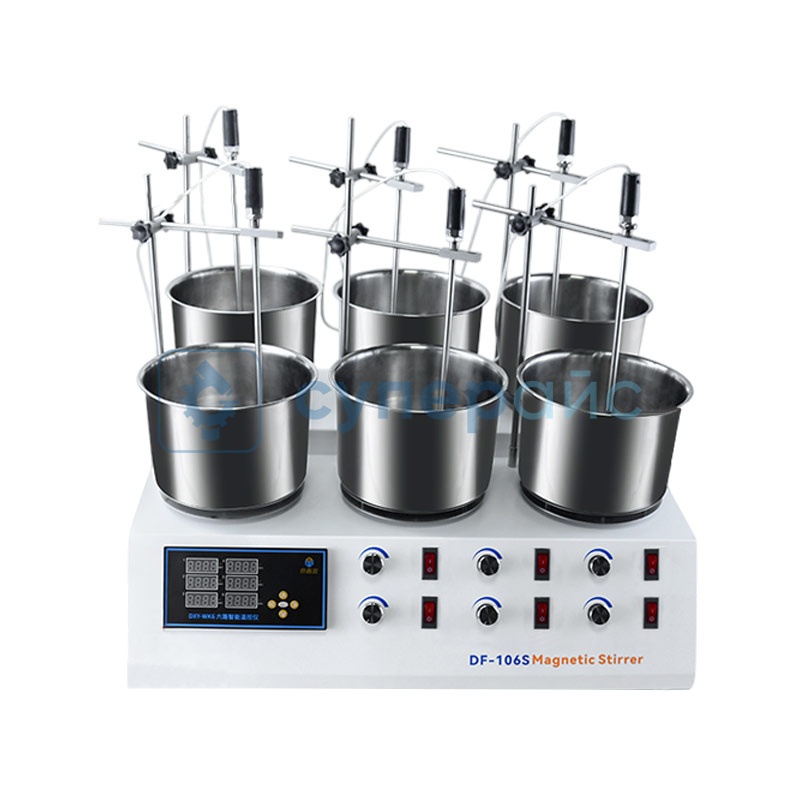 Шестиканальная асинхронная мешалка Dingxinyi DF-106S фото 1